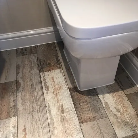 Laminate in Bathroom